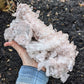 Pink Quartz with Clinochlore from Santander, Colombia