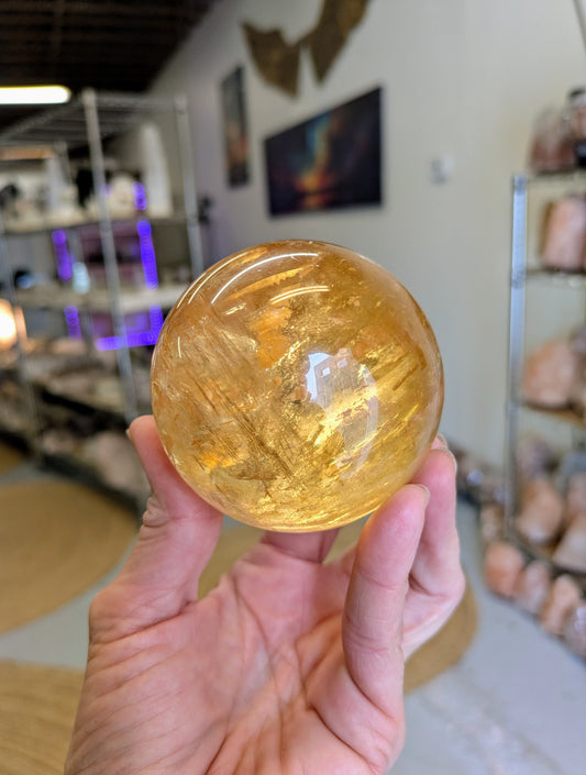Calcite Sphere from China