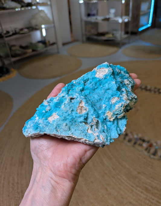Hemimorphite from Palabanda, M'fouati, Congo