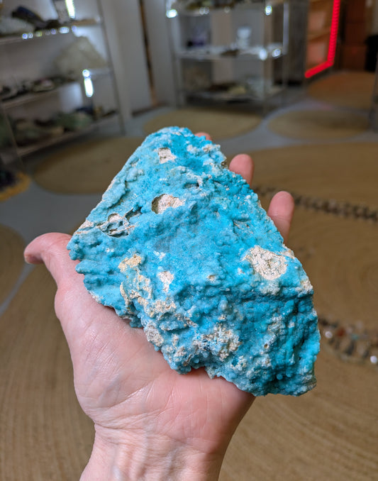 Hemimorphite from Palabanda, M'fouati, Congo