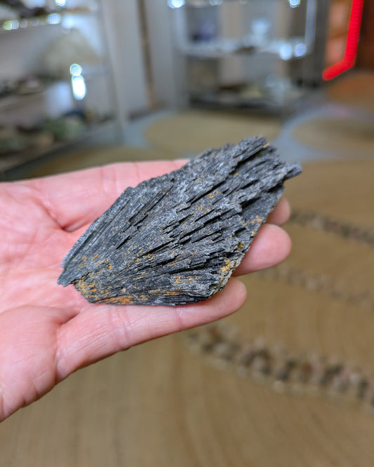 Black Kyanite from Brazil