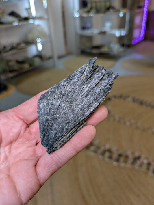 Black Kyanite from Brazil