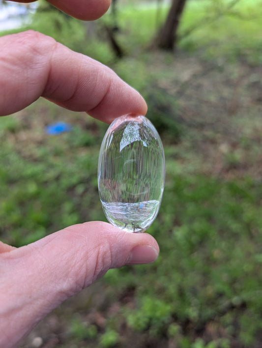 Himalayan Quartz Shiva Lingham India