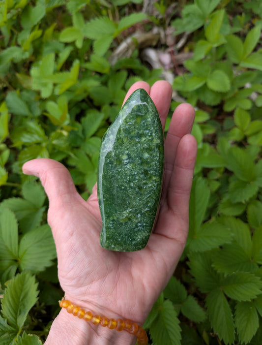 Tremolite Free Form Sculpture from Pakistan