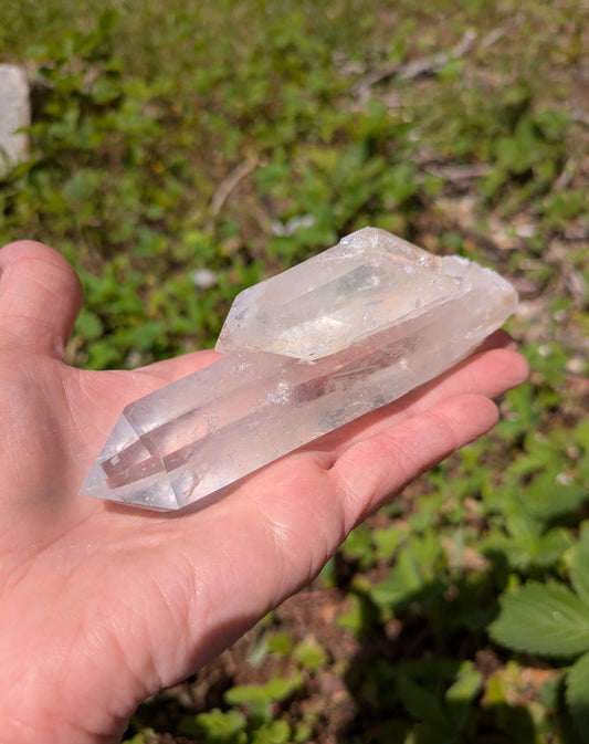 Blue Mist Quartz from Santander, Colombia