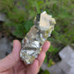 Pyrite and Quartz from Huanzala Mine, Bolognesi Province, Ancash Department, Peru