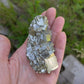 Pyrite and Quartz from Huanzala Mine, Bolognesi Province, Ancash Department, Peru