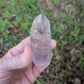 Polished Amethyst Quartz Tower with Powellite and Smokey Phantoms from Minas Gerais, Brazil