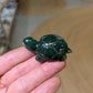 Fuchsite Turtle Carving from India (F-1)