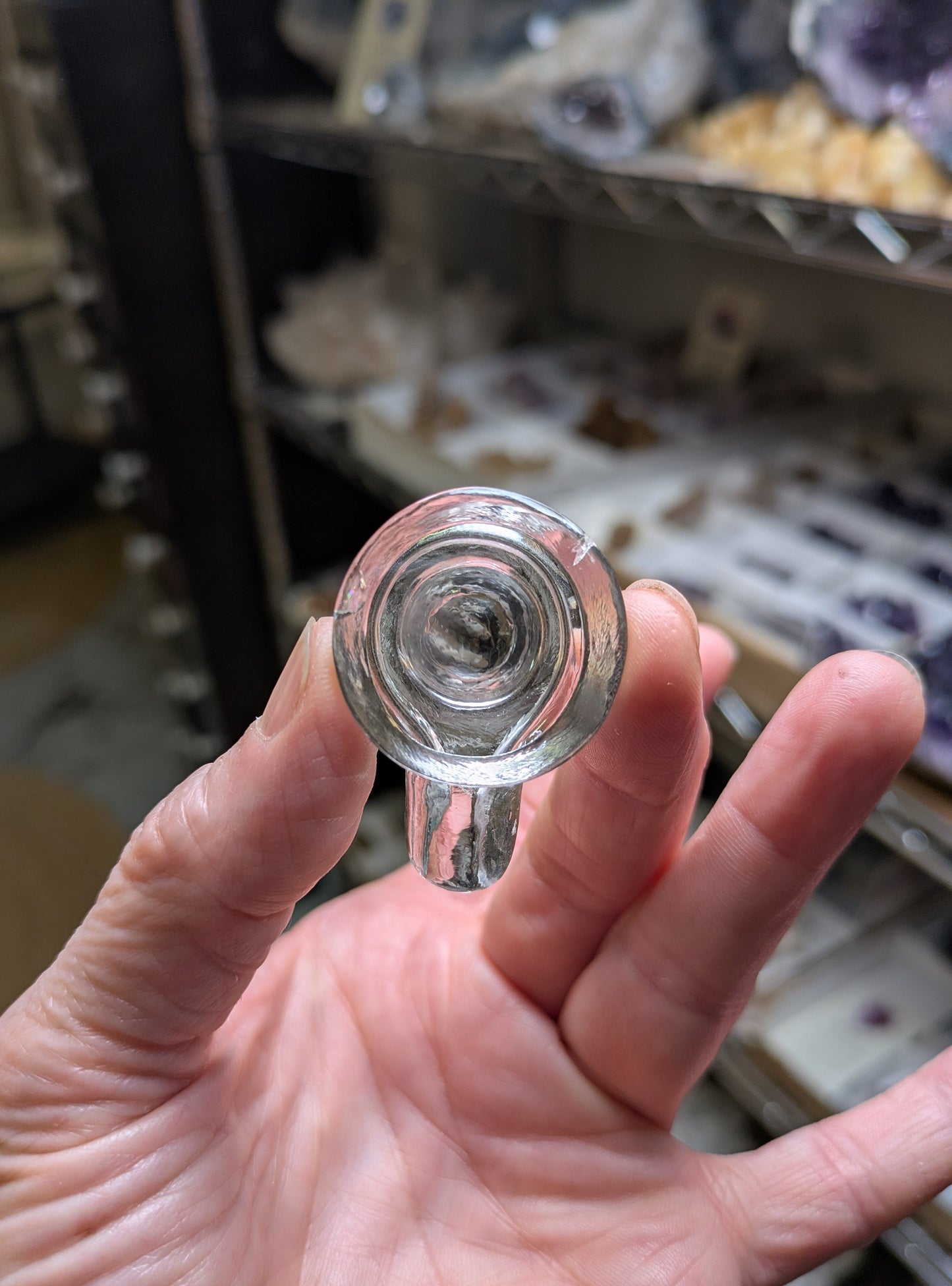 Himalayan Quartz Shivling from India
