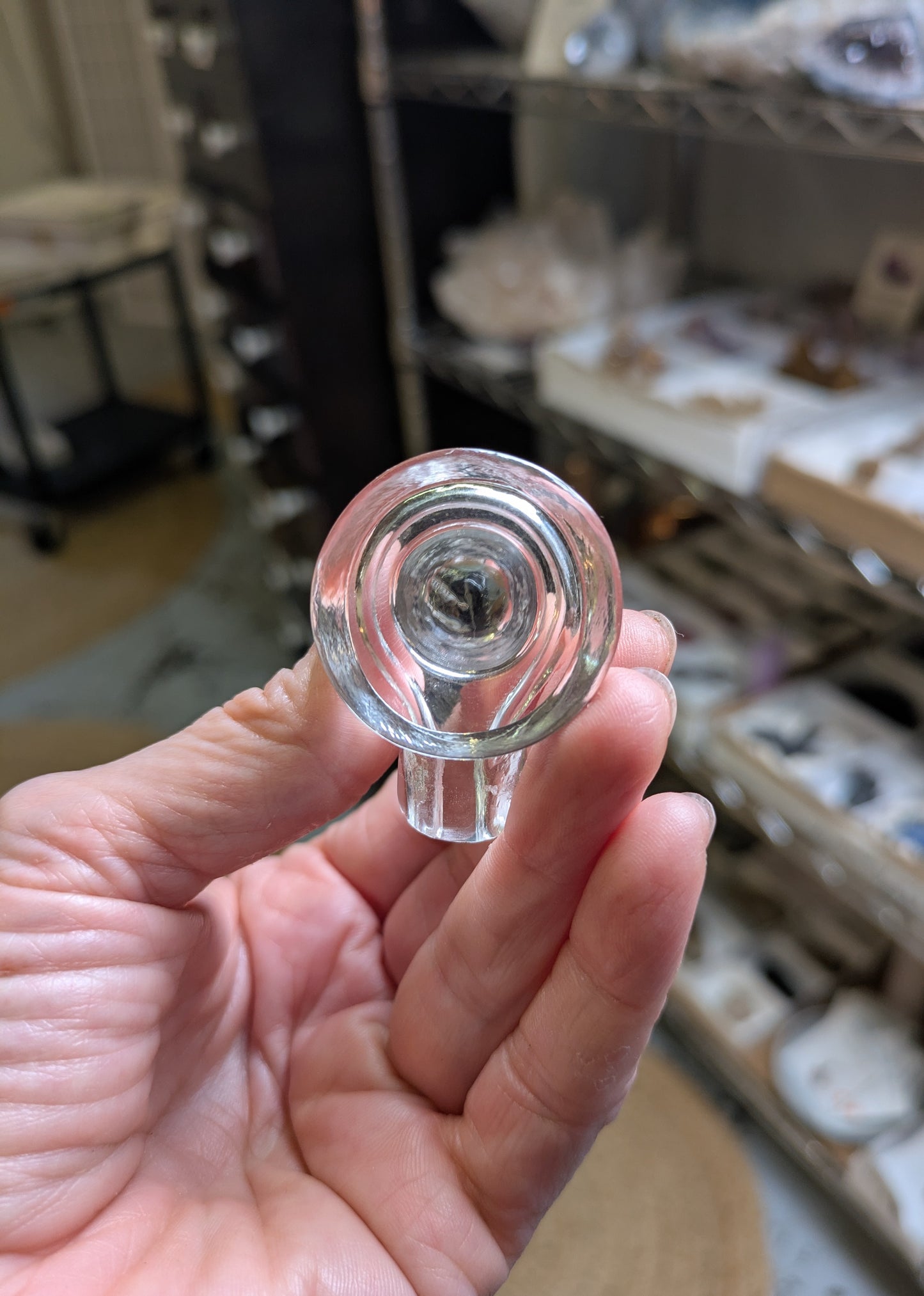 Himalayan Quartz Shivling from India