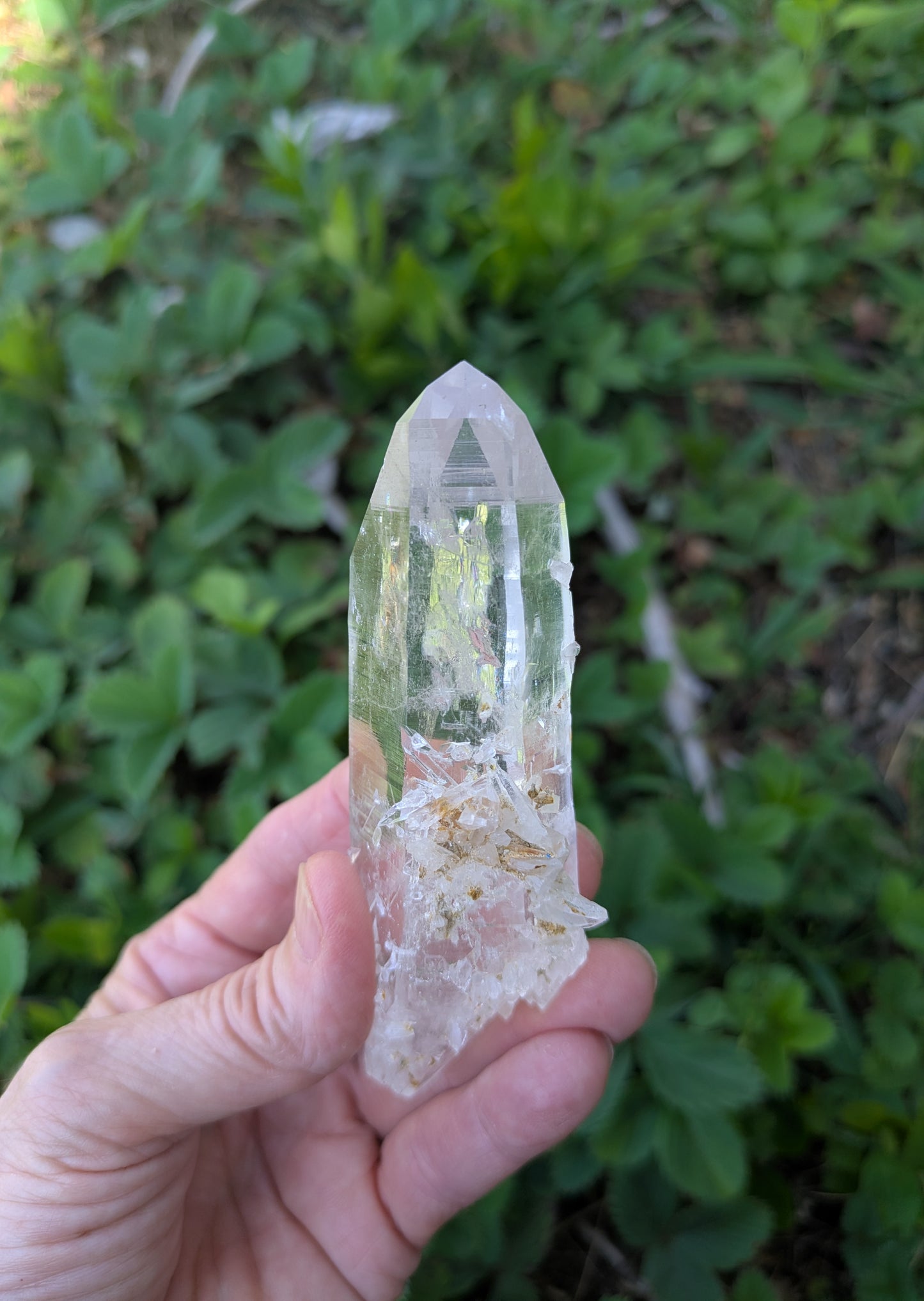 Double-terminated Quartz from Colombia