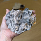 Mangano Calcite with Sphalerite and Pyrite from Peru
