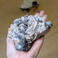 Mangano Calcite with Sphalerite and Pyrite from Peru