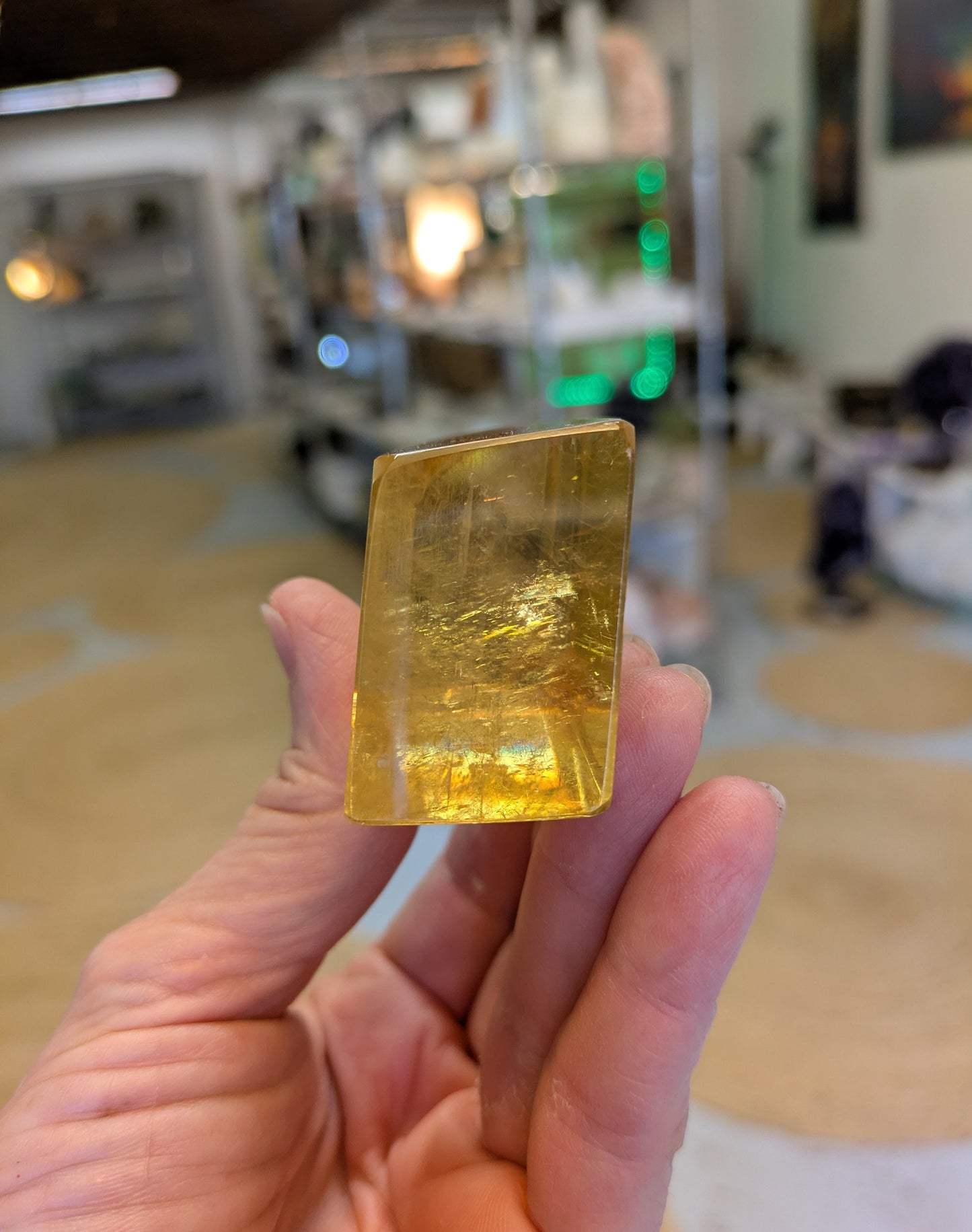 Polished Calcite from China