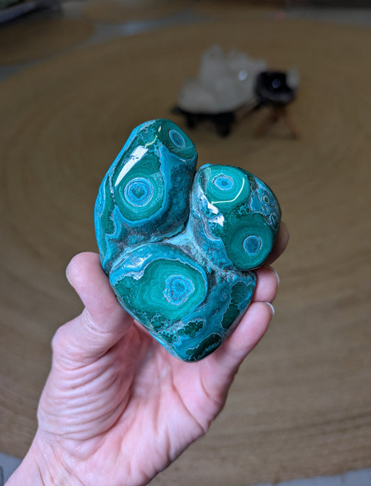 Malachite and Chrysocolla from DRC