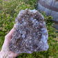 Amethyst, Chalcedony Drusy and Lepidocrocite from Uruguay