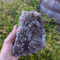 Amethyst, Chalcedony Drusy and Lepidocrocite from Uruguay