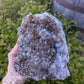 Amethyst, Chalcedony Drusy and Lepidocrocite from Uruguay