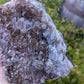 Amethyst, Chalcedony Drusy and Lepidocrocite from Uruguay