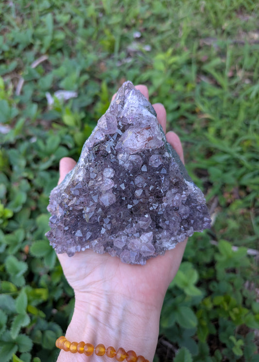 Amethyst, Hematite from Uruguay