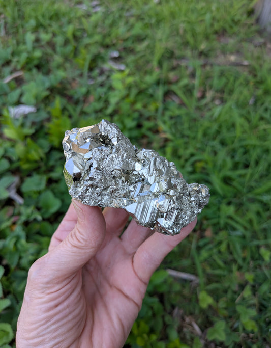 Pyrite from Huanzala Mine, Peru