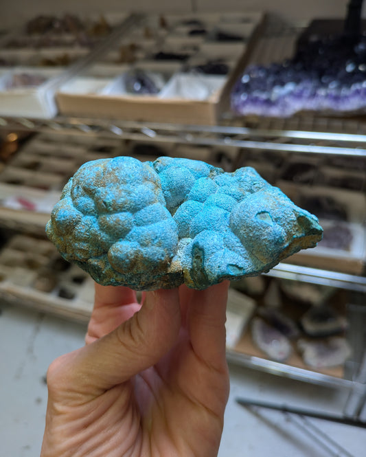 Malachite and Chrysocolla from DRC