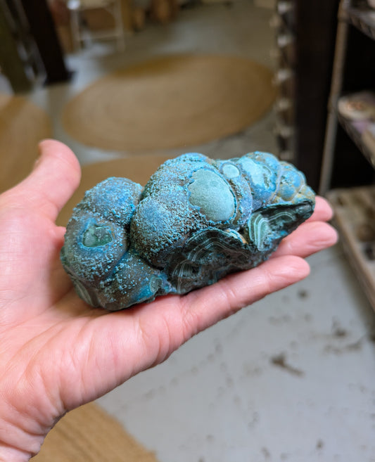 Malachite and Chrysocolla from DRC