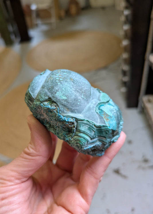 Malachite and Chrysocolla from DRC