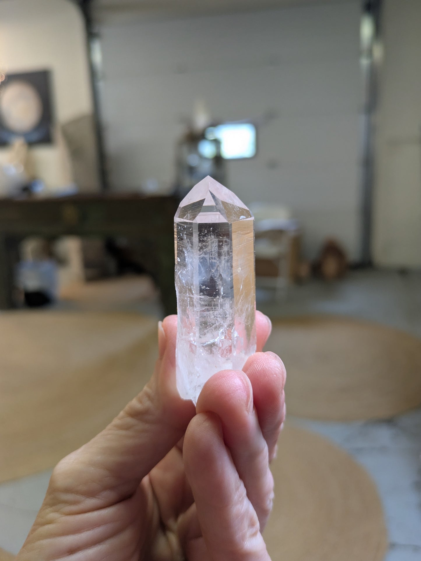 Blue Mist Quartz from Santander, Colombia