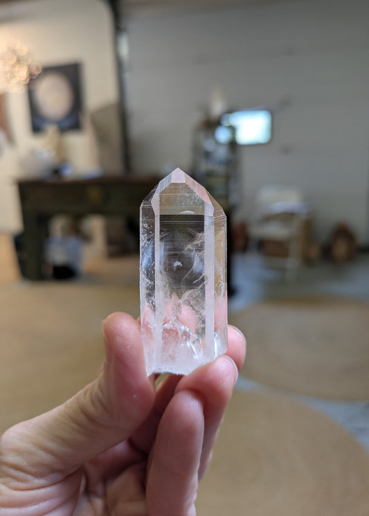 Blue Mist Quartz from Santander, Colombia