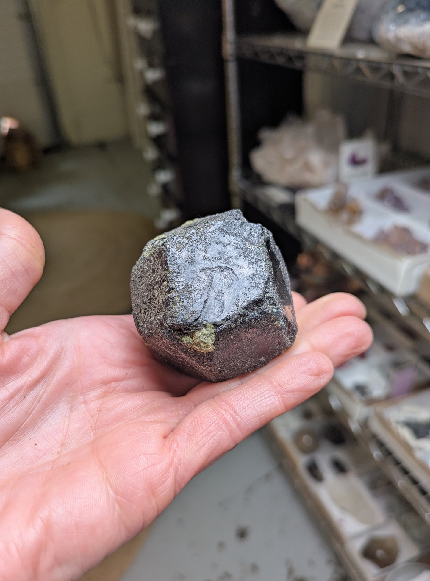 Anhydrite Garnet from Mali