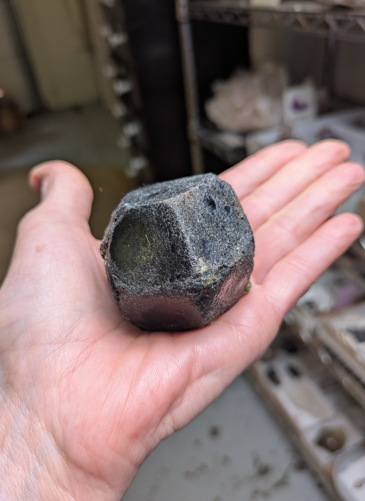 Anhydrite Garnet from Mali