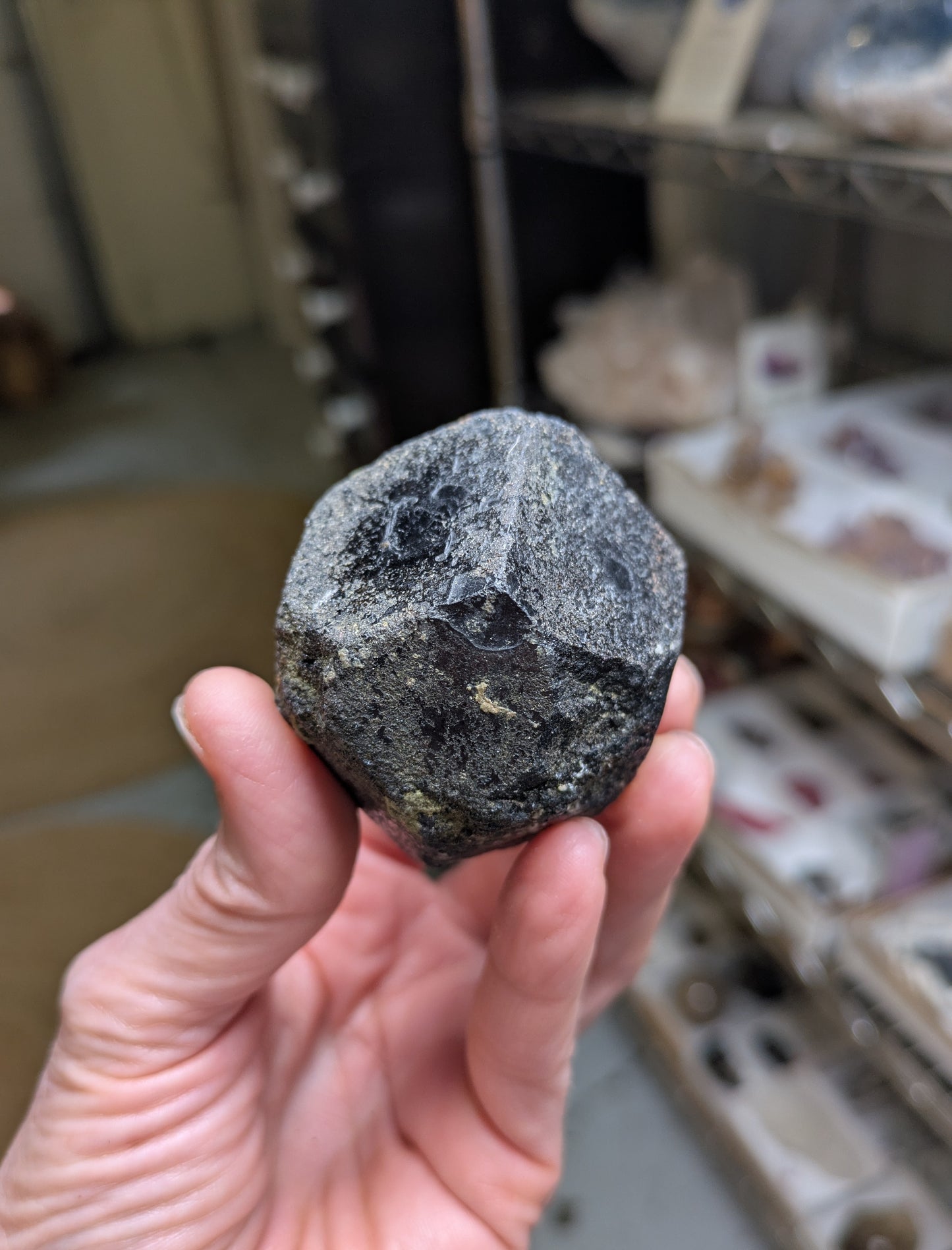 Anhydrite Garnet from Mali
