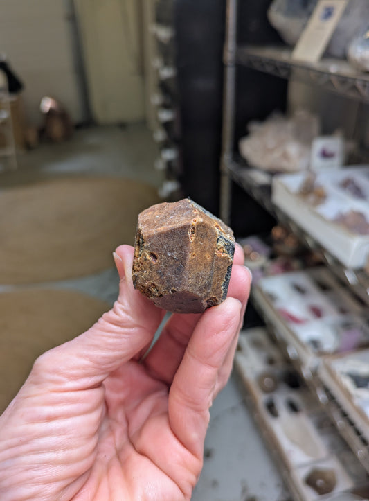 Anhydrite Garnet from Mali