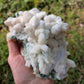 Amethyst Flower Quartz and Calcite from Rio Grande do Sul, Brazil