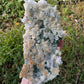 Amethyst Flower Quartz and Calcite from Rio Grande do Sul, Brazil