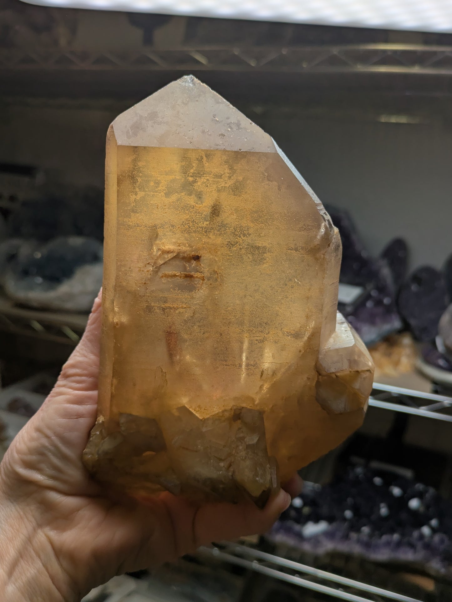 Double Terminated Citrine from Congo