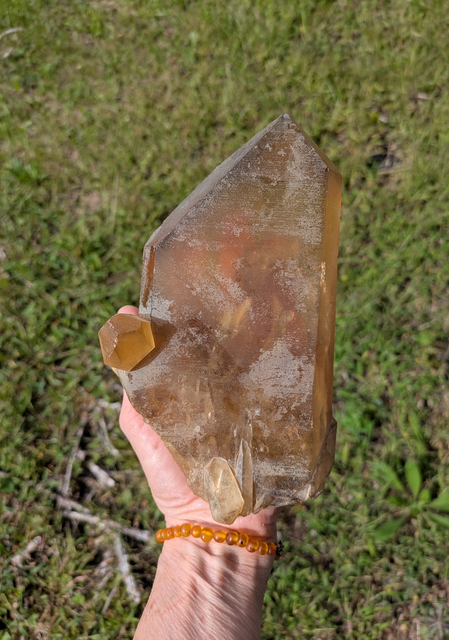Double Terminated Citrine from Congo
