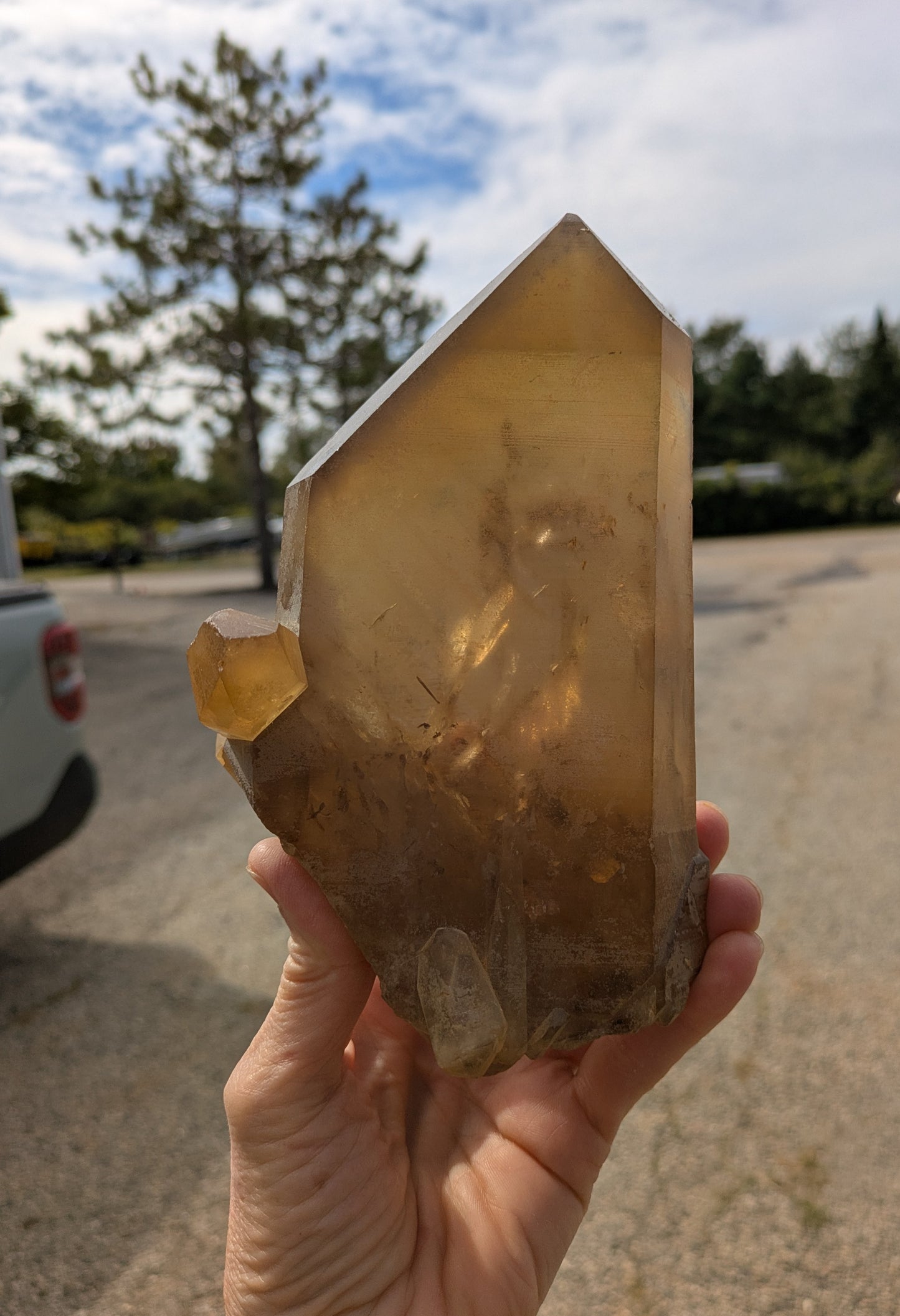 Double Terminated Citrine from Congo