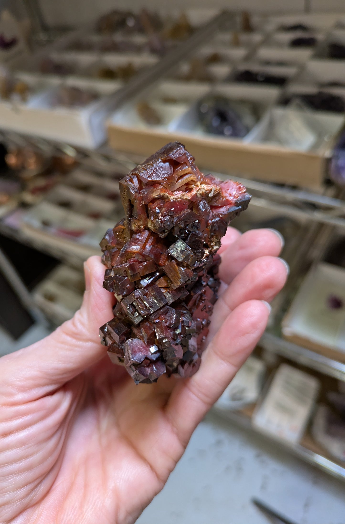 Vanadinite from Morocco