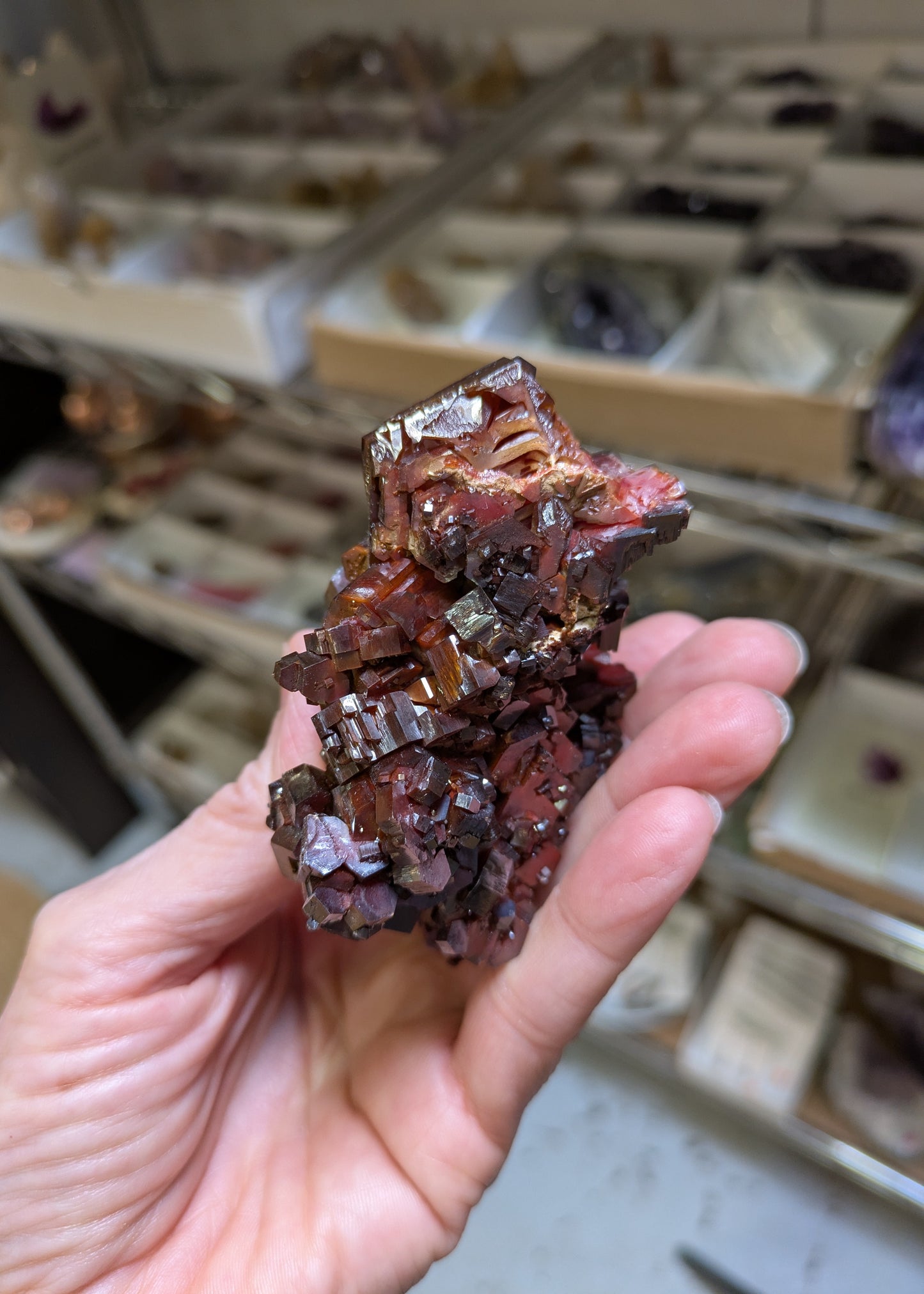 Vanadinite from Morocco