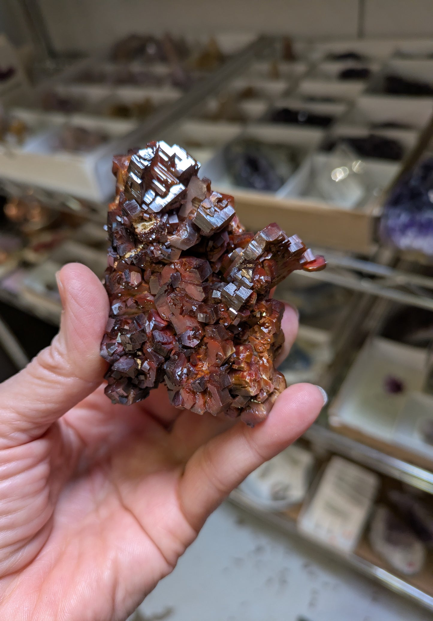 Vanadinite from Morocco