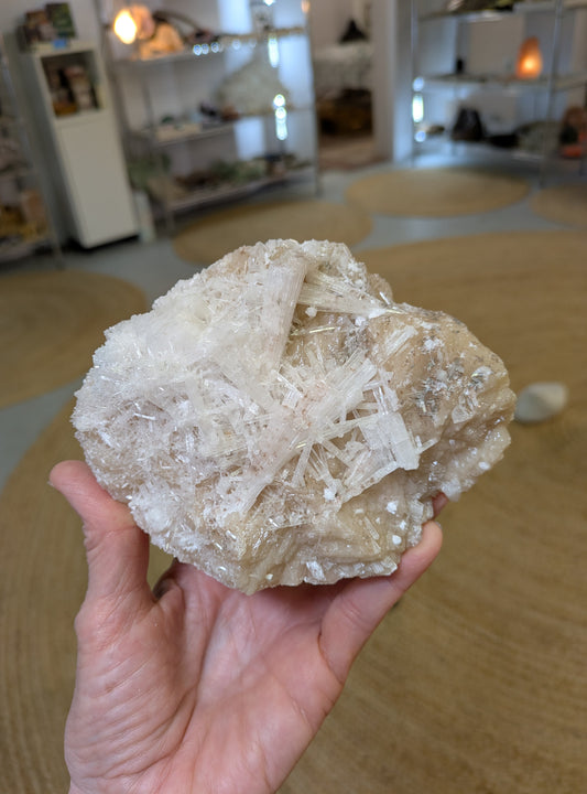 Stilbite with Scolecite from India