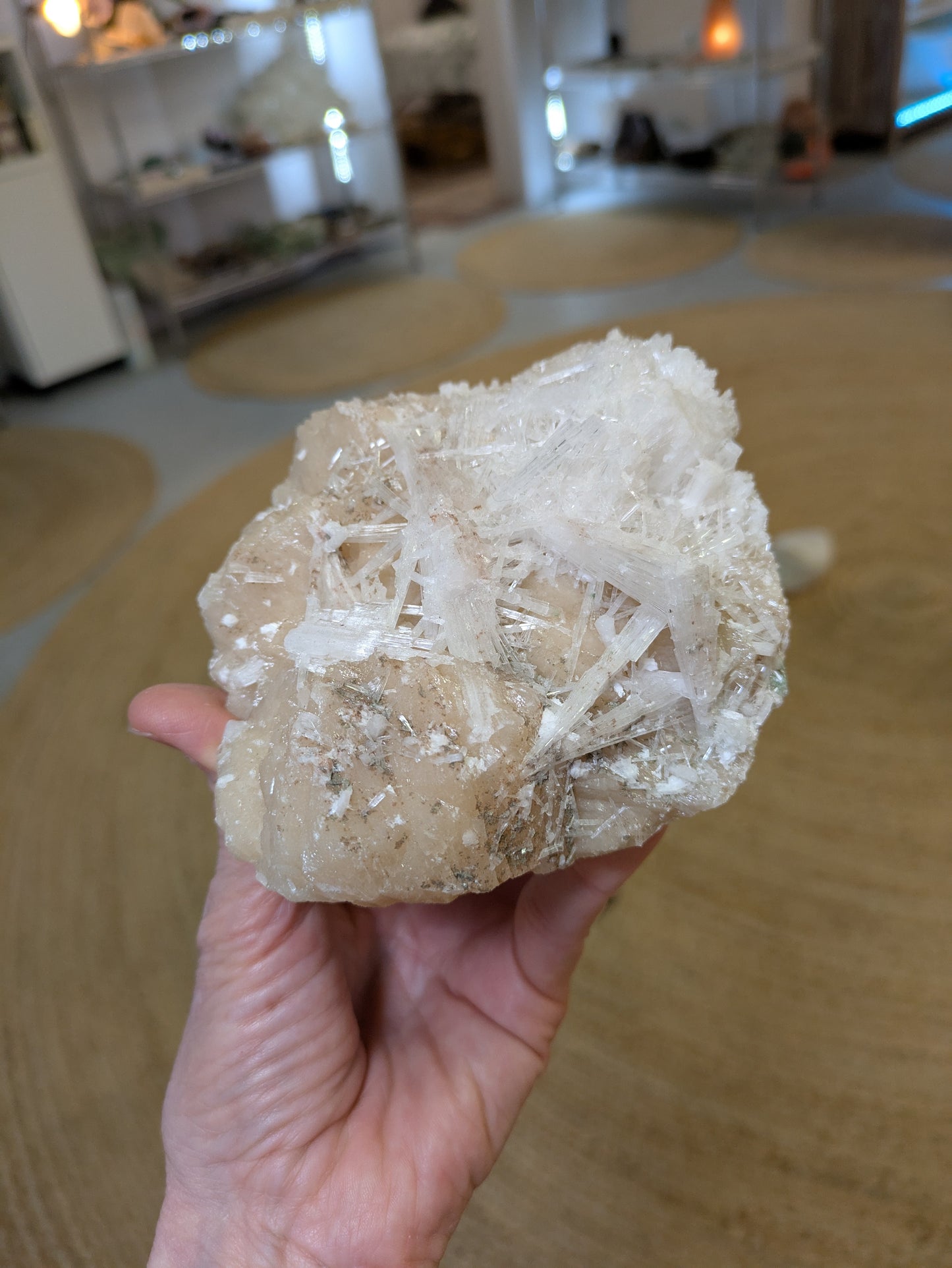 Stilbite with Scolecite from India
