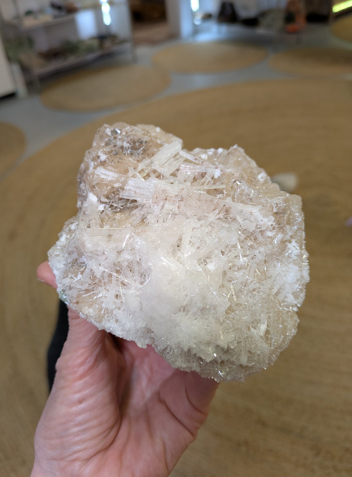 Stilbite with Scolecite from India