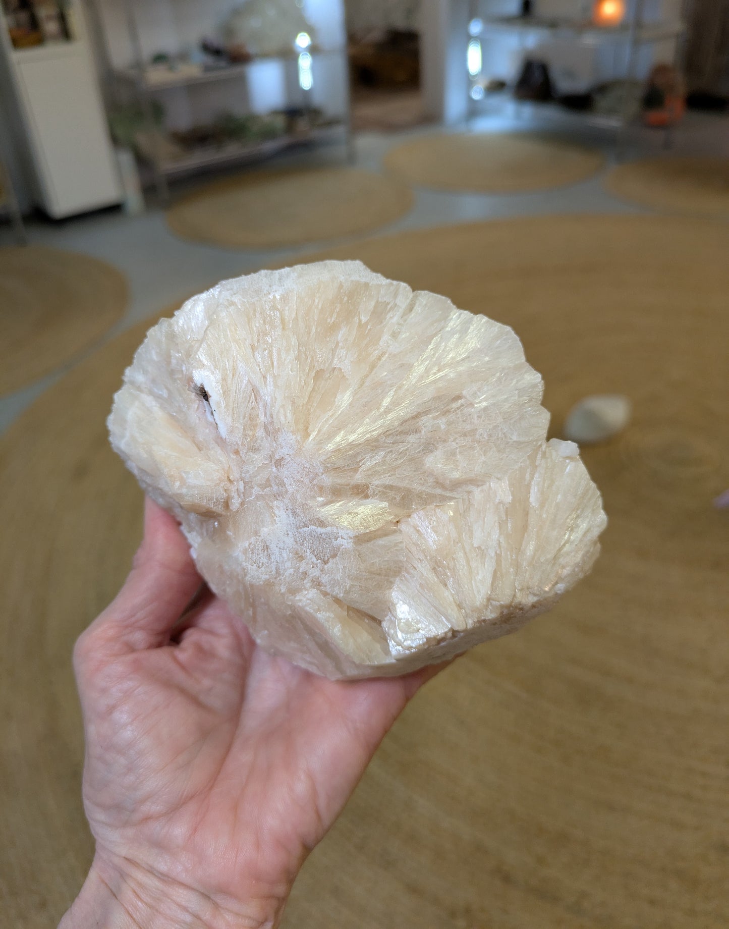 Stilbite with Scolecite from India
