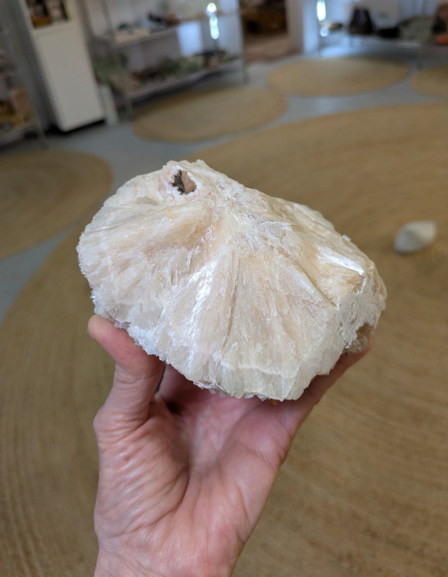 Stilbite with Scolecite from India