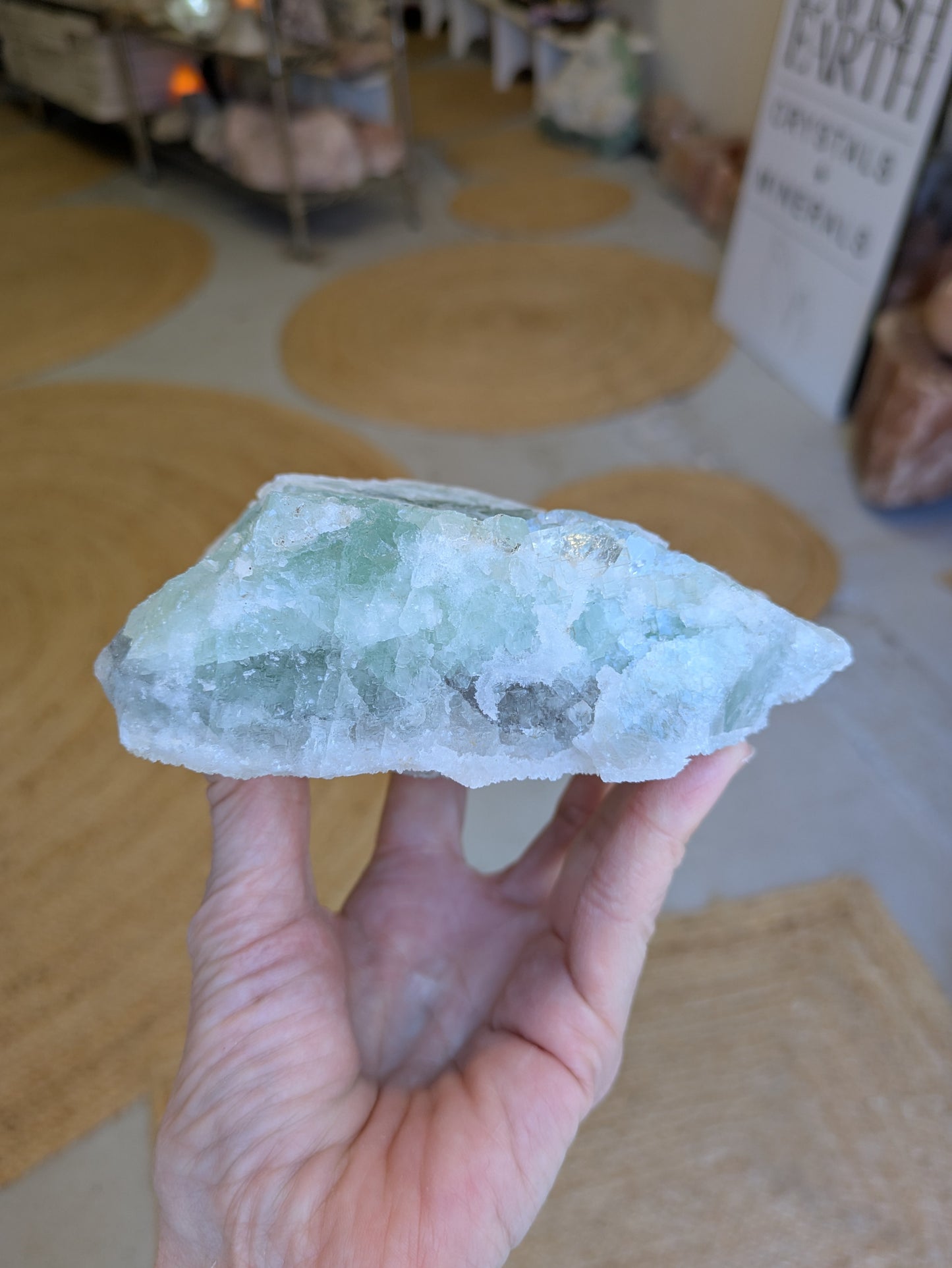 Fluorite with Quartz from Hunan, China