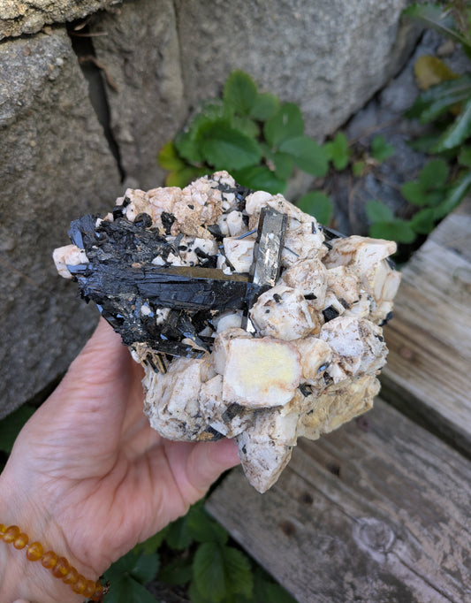 Aegirine and Feldspar from Mt. Malosa, Malawi